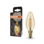 Lampe LED Vintage Dorée OSRAM 1906 E14 Dimmable 250lm