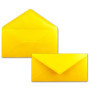 Enveloppes à Lettre Jaune Miel - Lot de 25 - DIN Long 110 x 220 mm