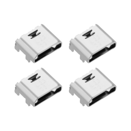 Lot de 4 connecteurs de charge Micro USB pour Samsung Galaxy Tab A6