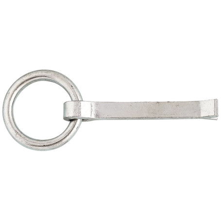 Anneau de scellement en acier zingué Chapuis - 300 kg, diamètre 50 mm