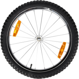 Roue de Remplacement Flamingo pour Remorque de Vélo Jolene - Pneu 20" Large