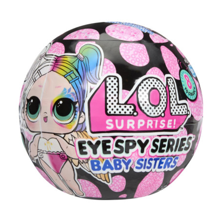 L.O.L. Surprise! Poupée Baby Sisters - Série Eye Spy avec Surprises et Accessoires
