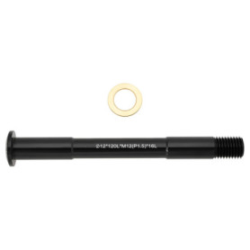 Axe Traversant M12 pour Fourche Avant de Vélo - 1,5x12x120 mm avec Rondelle