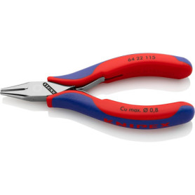 Pince coupante Knipex pour électronique - 115 mm, précision et confort