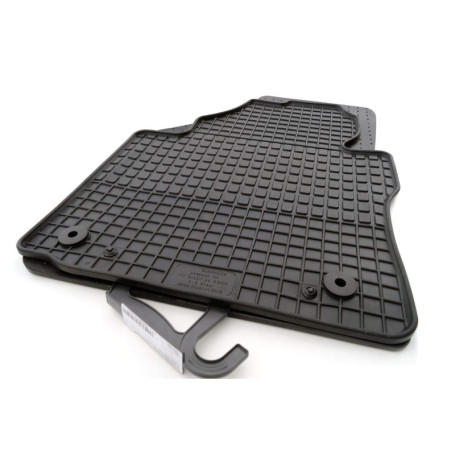 Tapis de sol en caoutchouc pour VW Caddy - Lot de 2 pièces
