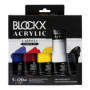Set de Peinture Acrylique Blockx - Couleurs Primaires 5 x 120ml