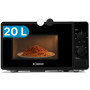 Micro-ondes Bomann 20L Noir avec Minuterie et Éclairage