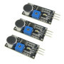 Pack de 3 Modules de Détection Sonore 4V - 6V pour Arduino