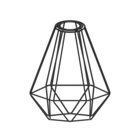 Abat-jour Capoliveri-E en métal noir pour lampes Eglo