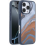 Coque OtterBox Symmetry MagSafe pour iPhone 16 Pro - Antichoc et Élégante en Desert Marble