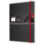 Carnet Numérique Moleskine Adobe Creative Cloud - Très Grand Format Noir 19 x 25 cm