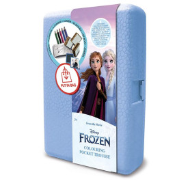 Pochette Trousse Disney Frozen 2 avec Tampons et Crayons - Multiprint