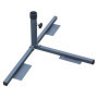 Pied de Parasol Anthracite Schneider pour Dalles de Jardin