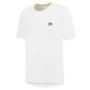 T-shirt Club DUNLOP pour Homme - Maillot de Tennis Blanc