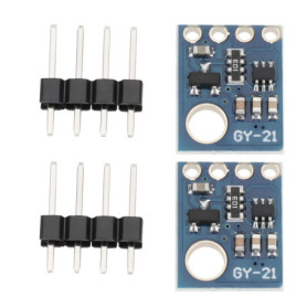 ECSiNG Lot de 2 capteurs de température et d'humidité I2C GY 21