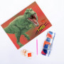 Kit de Peinture Diamant T-Rex - Activité Artistique en Relief pour Enfants