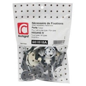 Kit de Fixations Complet pour Portes MEGANE IV - 45 Pièces Restagraf