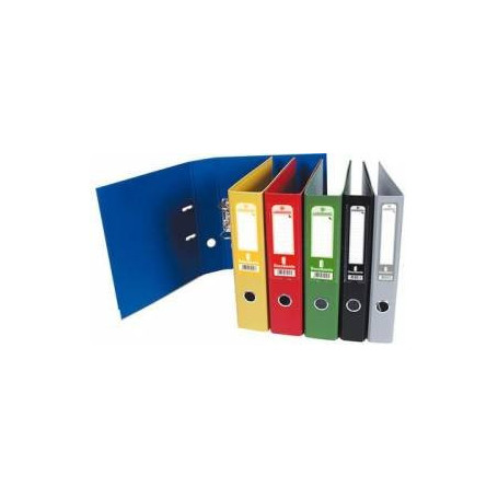 Classeur à levier en carton vert Liderpapel 52 mm