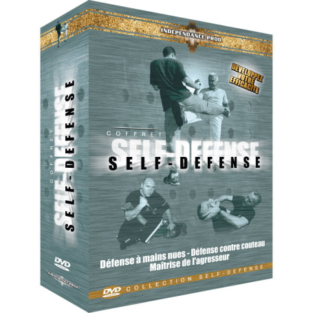 Coffret DVD Self-Défense : Krav Maga, Techniques des Forces de l'Ordre et Boxe de Rue