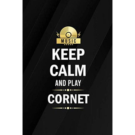 Carnet de Musique Keep Calm - Cahier Ligné pour Compositeurs