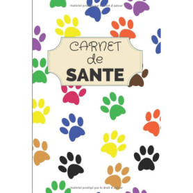 Carnet de Santé pour Chien - Suivi Complet des Visites et Vaccins