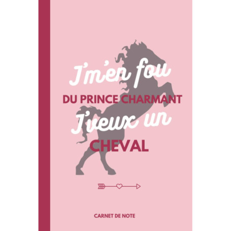 Carnet de Notes Équestre pour Passionnés de Chevaux - Idée Cadeau Original