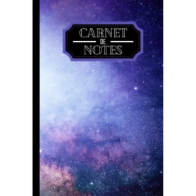 Carnet de Notes Galaxie - Idée Cadeau pour Passionnés d'Astronomie