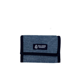 Portefeuille Officiel Real Madrid Gris avec Blason