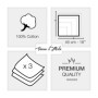 Mouchoirs en Coton Premium pour Homme - 3 Pièces 45x45cm - Modèle Exclusif