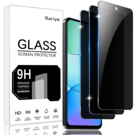Vuciya Lot de 3 Protections Écran Verre Trempé pour Xiaomi Redmi 13 et POCO M6
