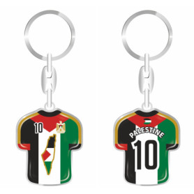 Porte-clés Daged en Résine 3D - Maillot de Sport Multicolore