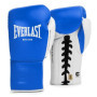 Gants de Boxe Everlast Powerlock OG Pro 10oz Bleu/Blanc à Lacets