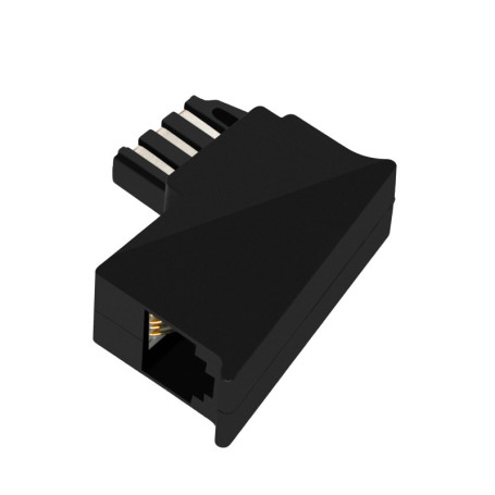 Adaptateur RJ11 TAE-F mâle vers RJ11 femelle - BIGtec