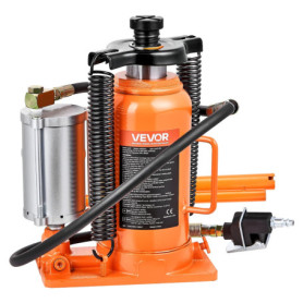 Cric Bouteille Hydraulique VEVOR 20T - Levage Sécurisé pour Voitures et Camions