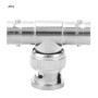 Adaptateur Coaxial BNC en T - 2 Pcs pour Connexion Sécurisée