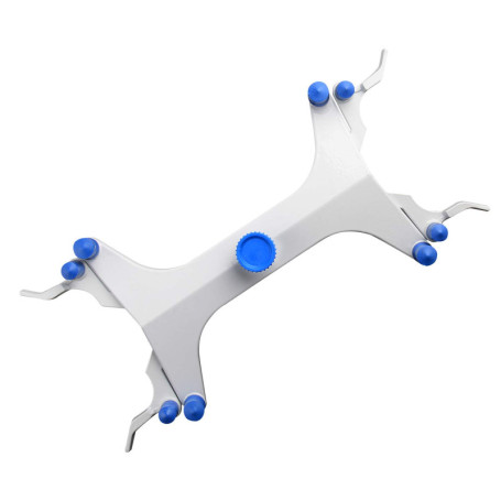 Pince Double Burette Réglable en Aluminium pour Laboratoire - StonyLab