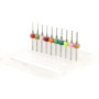 Set de 10 Forets en Carbure pour Circuits Imprimés - Précision CNC