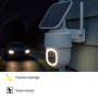 Konyks Camini Air S360 - Caméra Extérieure Motorisée WiFi avec Panneau Solaire