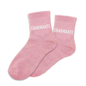 Chaussettes à Paillettes Multicolores pour Adultes