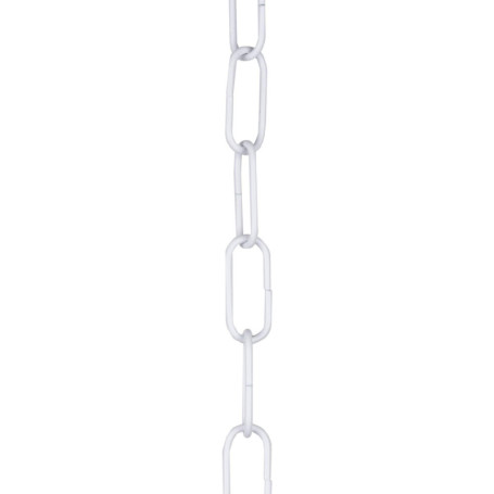 Chaîne Éclairage Lustre Maillons Ouverts 2m Blanc Éclatant - ElekTek