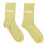Chaussettes Paillettes Princesse Jaune - Felizz, Taille 36-42