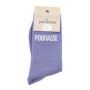 Chaussettes Pailletées Violet Poufiasse - Felizz, Taille 36-42