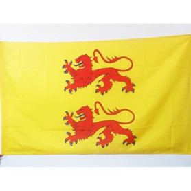 Drapeau Comté de Bigorre 150x90 cm en Polyester avec Fourreau