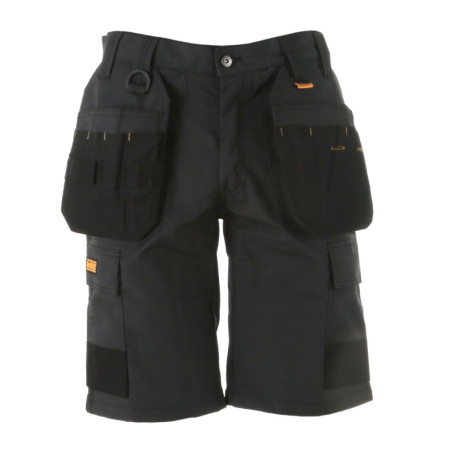 Shorts légers en polycoton gris Cheverley DEWALT