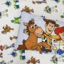 Housse de Couette Toy Story Disney pour Enfants - Design Réversible avec Buzz et Woody