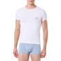 T-shirt à Manches Courtes Emporio Armani avec Logo Arc-en-Ciel