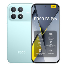 Xiaomi POCO F8 Pro - Smartphone 12 Go RAM, 256 Go, Écran AMOLED 6,59" 120 Hz, Triple Caméra 50 MP