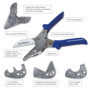 Kit de Cisailles Multifonction Faithfull pour Joints et Tuyaux