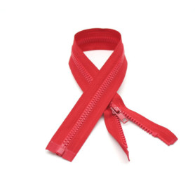 Fermeture Éclair Séparable Rouge 70 cm - Pack de 10 par DOJA Barcelona