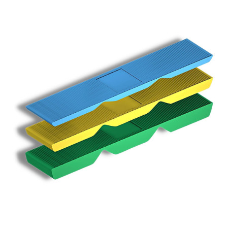 Cales de Vitrage DOJA Barcelona - Blocs d'Écartement en Plastique, 150 Pcs